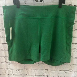 Outdoor Voices Plus Size 5 inch Warm Up Shorts in Green Color‎ Size XXXL